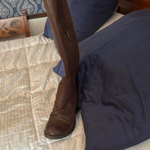 BareTraps Brown Heeled Boots
